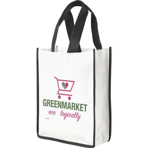 Branded shopping bags for exhibitions