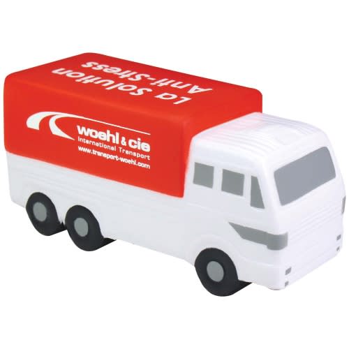 Stress Cargo Truck in Off White/Red