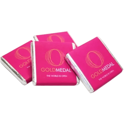 Neapolitan Chocolate Organza Bags