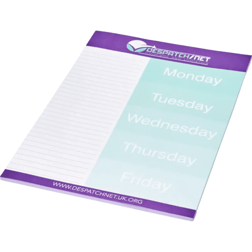 25 Sheet A4 Notepads