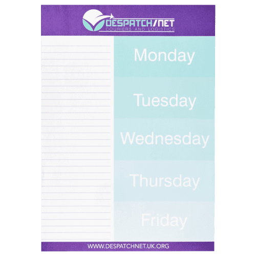 Promotional 25 Sheet A4 Notepads for office merchandise