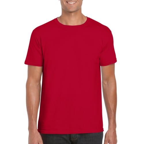 Gildan Soft Style T-Shirts in Cherry Red