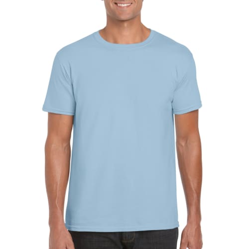 Gildan Soft Style T-Shirts in Light Blue