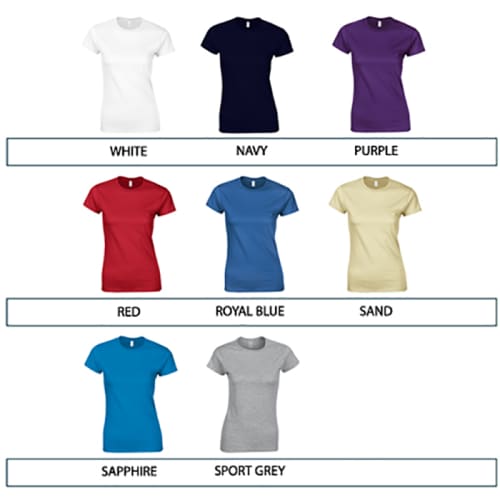 Gildan Ladies Soft Style T-Shirts