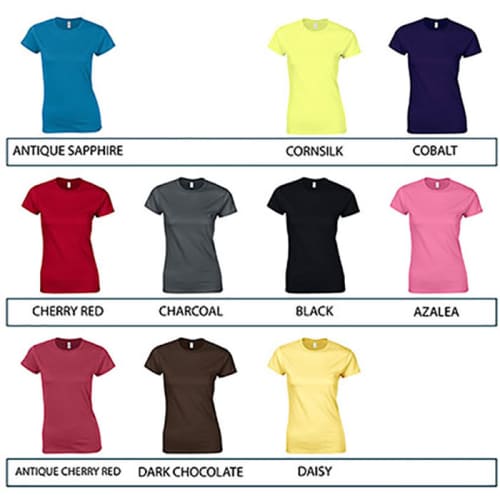 Gildan Ladies Soft Style T-Shirts