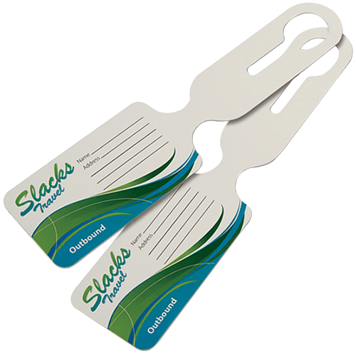 Tyvek Luggage Tags in White