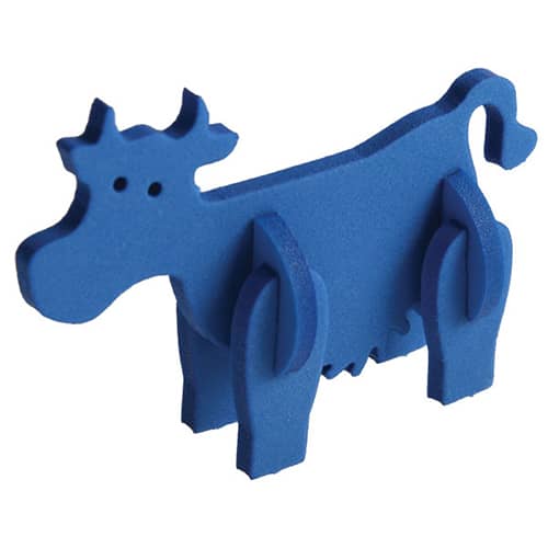 Foam Animal Puzzles in Blue