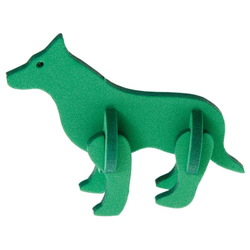 Foam Animal Puzzles in Green