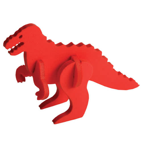 Foam Animal Puzzles in Red