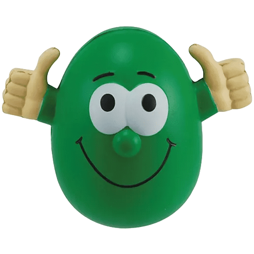 Personalised Egg Shaped Stress Balls for Business Handouts