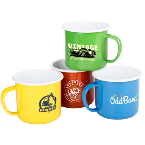 10oz Premium Enamel Mugs