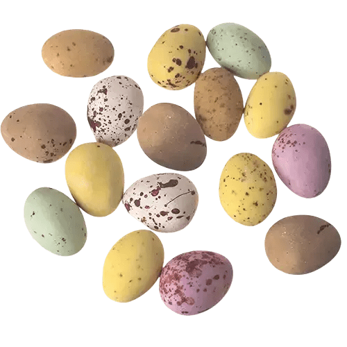 Large Organza Bags with Mini Eggs