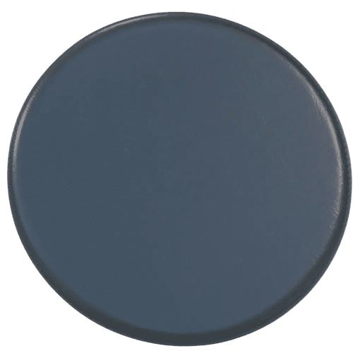 PVC Welded Round Coasters in Dark Grey