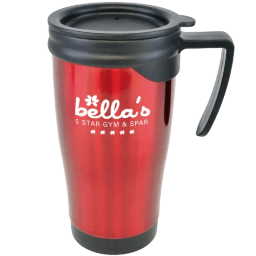 Branded Metal Thermal Cups are ideal for advertising your brand on commutes