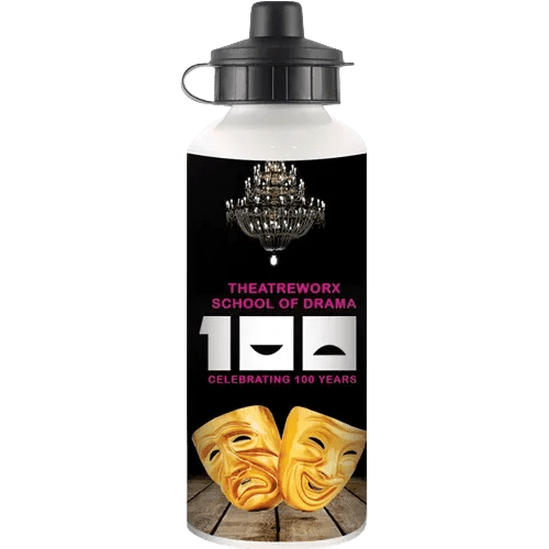 600ml Full Colour Metal Sport Bottles
