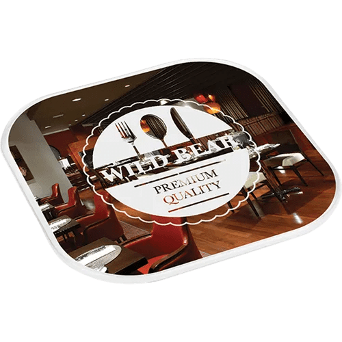 Promotional Ultimat Plastic Coasters for bar merchandise