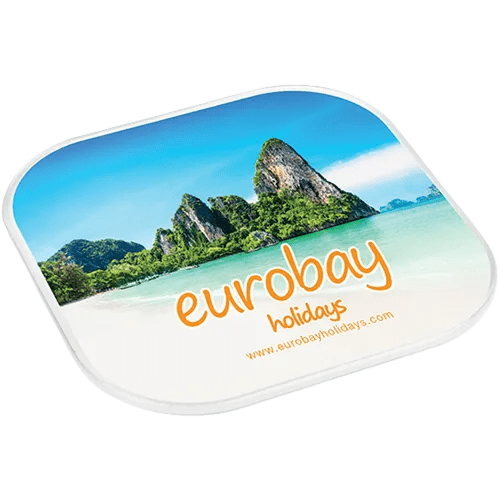 Branded coasters for restaurant marketing