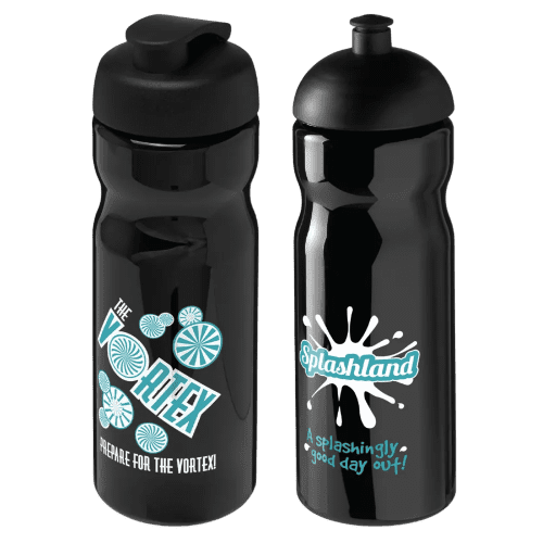 650ml Base Sports Bottles in Black