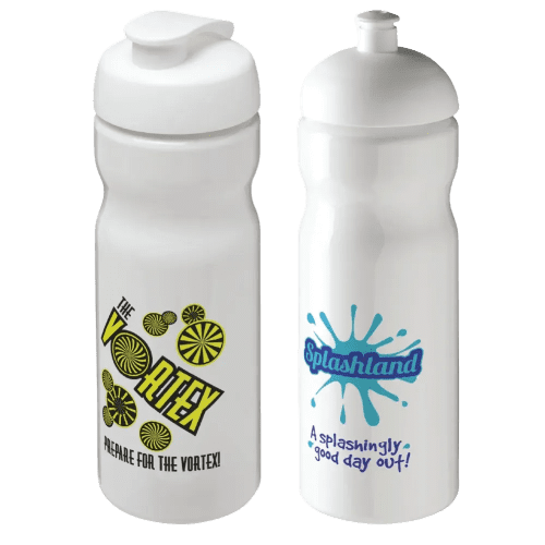 650ml Base Sports Bottles in White