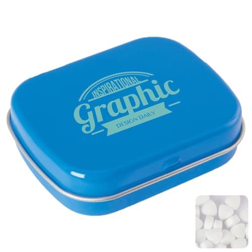 Rectangle Mint Tins in Light Blue