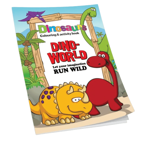 A5 4 Side Colouring Booklets