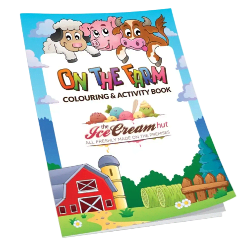 A5 4 Side Colouring Booklets