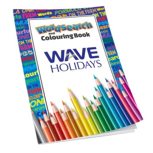 A5 4 Side Colouring Booklets
