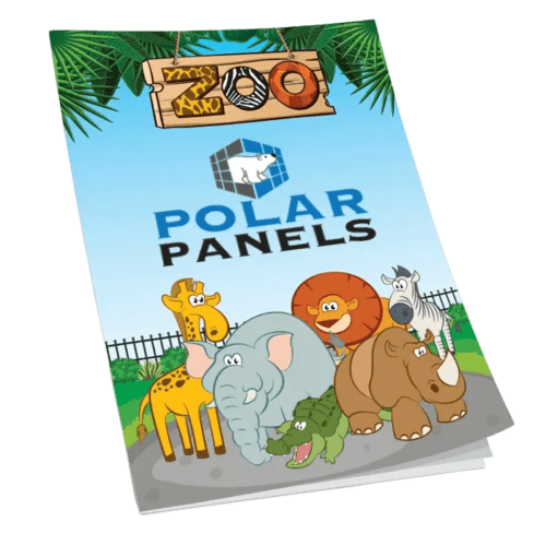 A5 4 Side Colouring Booklets