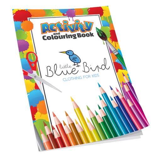 A5 4 Side Colouring Booklets