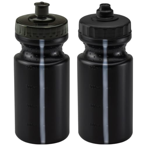 500ml Viz Sports Bottles in Black