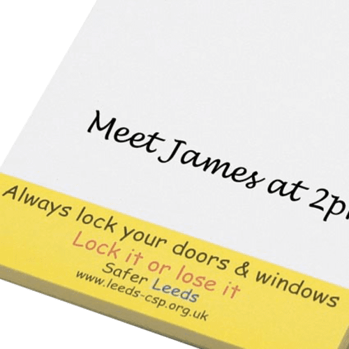 Custom Branded notepads for corporate giveaways