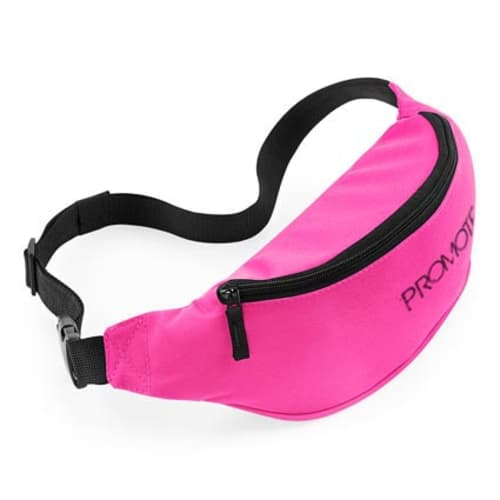 Waist Belt Bags in Fuchsia