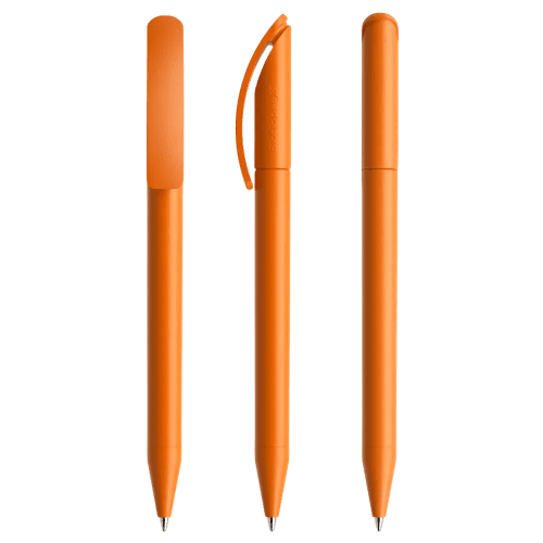 Prodir DS3 Biotic Colour Ballpens in Carrot