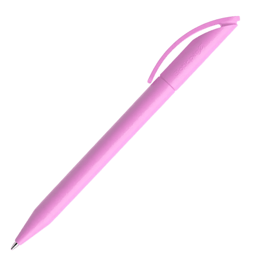 Prodir DS3 Biotic Colour Ballpens in Flamingo