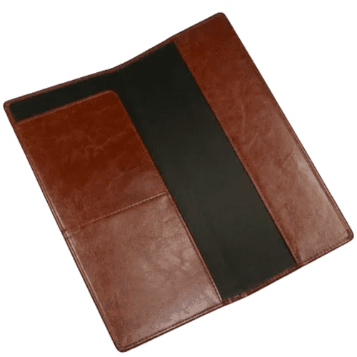 RFID Darwin PU Travel Wallets in Brown
