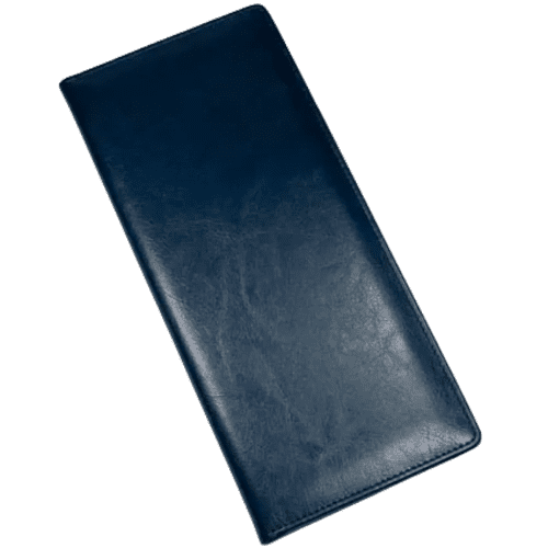 RFID Darwin PU Travel Wallets in Navy
