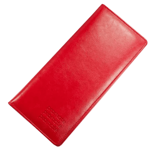 RFID Darwin PU Travel Wallets in Red