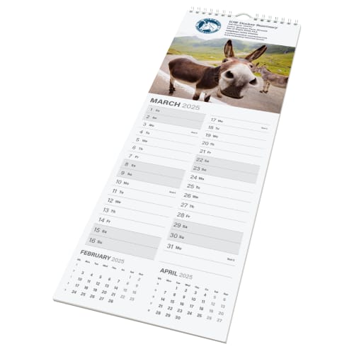 Promotional Midi Wall Calendar for workplaces