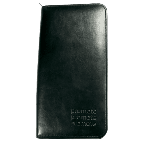 RFID Darwin PU Zipped Travel Wallets