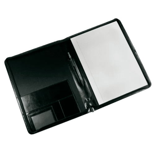 Darwin A4 PU Zipped Conference Folders
