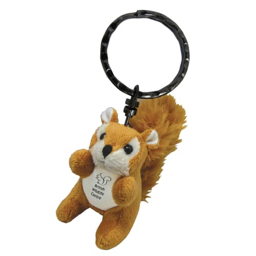 Soft Toy Animal Keyrings