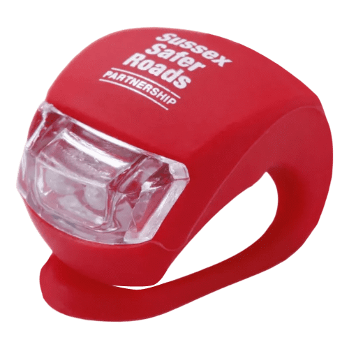 Silicone Bike Lights in Red