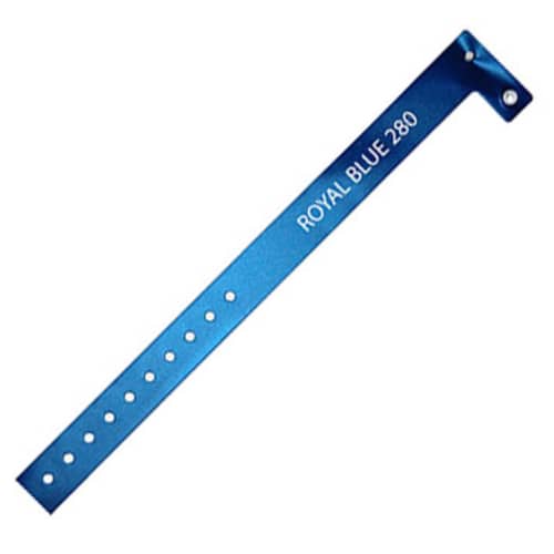 Vinyl ID Wristbands in Royal Blue