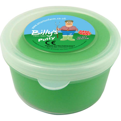 Personalised Bouncing Putty for in green from Total Merchandise