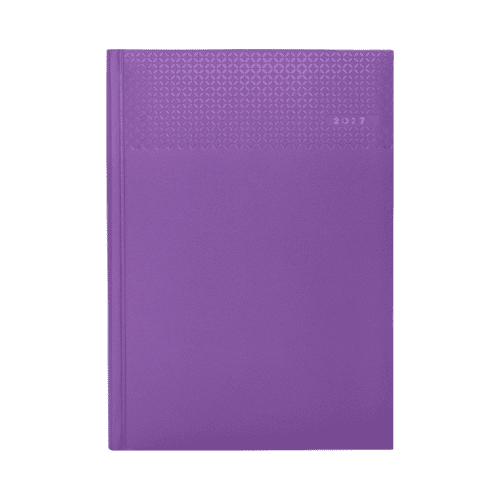 A5 Matra Daily Diaries in Plum