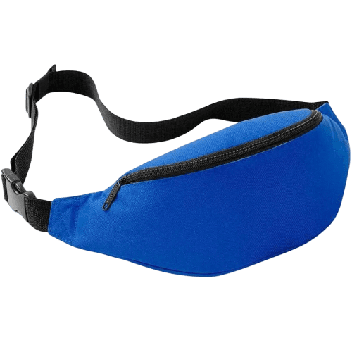 Waist Belt Bags in Bright Royal Blue