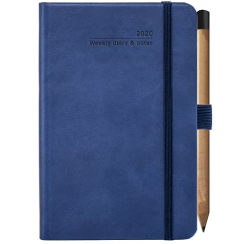 Corporate branded journal for office merchandise in China Blue