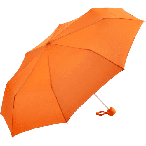 Fare Mini Alu Umbrellas in Orange