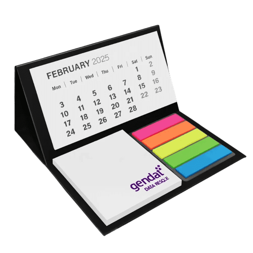 Promotional Printed Mini Calendar Pods with company logo
