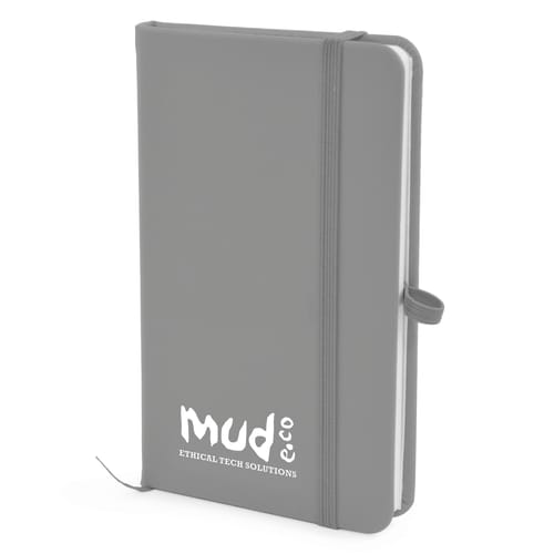 A6 Soft Touch Notebooks in Grey